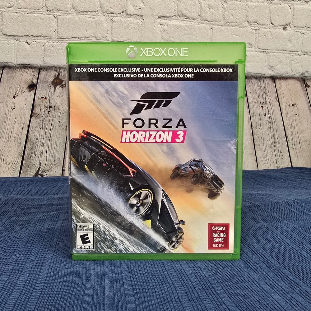 Forza Horizon 3 - Microsoft Xbox One - Racing Game Disc and Case 2016